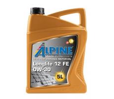 Моторное масло Alpine Longlife 12-FE 0W-30 5л