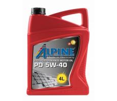 Моторное масло Alpine PD 5W-40, 4л