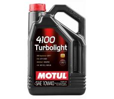 Моторное масло Motul 4100 TURBOLIGHT 10W-40 4л