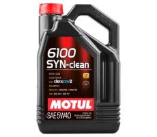 Моторное масло Motul 6100 SYN-clean 5W-40, 4 л