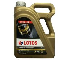 Моторное масло Lotos Synthetic Turbodiesel 5W-40, 4л