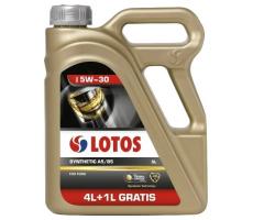 Моторное масло Lotos Synthetic A5/B5 5W-30, 5 л