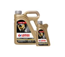 Моторное масло Lotos Synthetic Turbodiesel 5W-40, 4+1л
