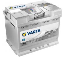 Автомобильный аккумулятор Varta Silver Dynamic D52 AGM 60 А/ч 560901068