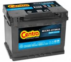 Автомобильный аккумулятор Centra AGM Start&Stop 60 А/ч CK600