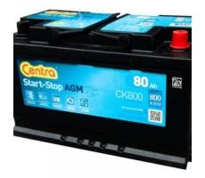 Автомобильный аккумулятор Centra AGM Start&Stop 80 А/ч CK800