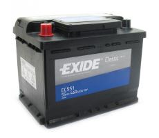 Автомобильный аккумулятор Exide Classic 55 А/ч EC551