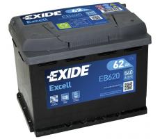 Автомобильный аккумулятор Exide Excell 62 А/ч EB620