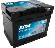 Автомобильный аккумулятор Exide EFB 60 А/ч EL600