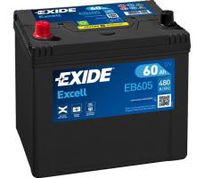 Автомобильный аккумулятор Exide Excell 60 А/ч EB605