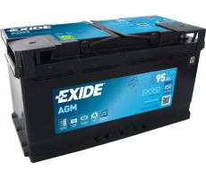 Автомобильный аккумулятор Exide AGM 95 А/ч EK950