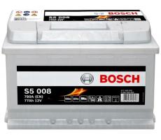 Автомобильный аккумулятор Bosch S5 77 А/ч