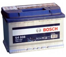 Автомобильный аккумулятор Bosch S4 74 А/ч