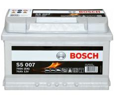 Автомобильный аккумулятор Bosch S5 74 А/ч