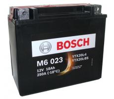 Мотоаккумулятор Bosch M6 18 А/ч