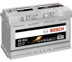 Автомобильный аккумулятор Bosch S5 011 85 А/ч