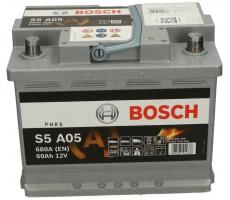 Автомобильный аккумулятор Bosch S5 A05 60 А/ч