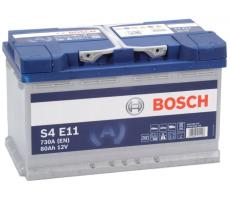 Автомобильный аккумулятор Bosch S4 E11 80 А/ч