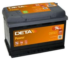 Автомобильный аккумулятор DETA POWER DB741 74 А/ч