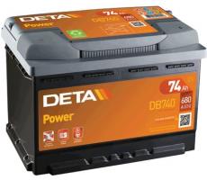 Автомобильный аккумулятор DETA POWER DB740 74 А/ч