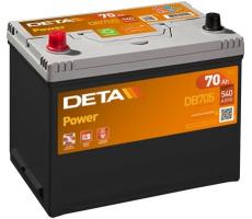 Автомобильный аккумулятор DETA POWER DB705 70 А/ч