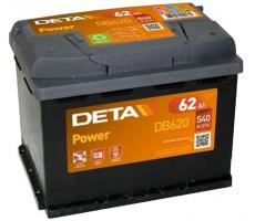 Автомобильный аккумулятор DETA POWER DB620 62 А/ч
