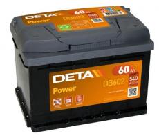 Автомобильный аккумулятор DETA POWER DB602 60 А/ч